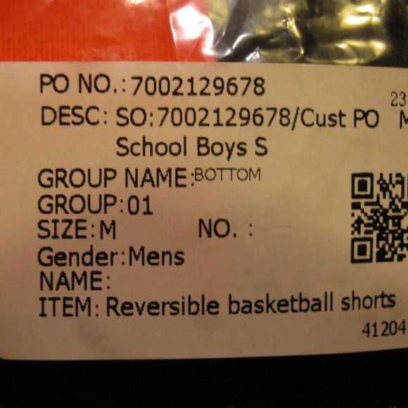 Medium NWT Ben Sports Reversible Basketball Shorts Middle School Boy - Picture 2 of 9